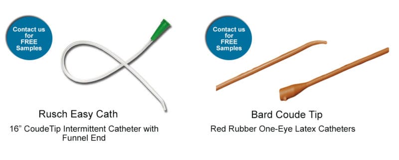 featured coude catheter products