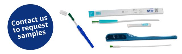 contact us to request free hydrophilic catheter samples